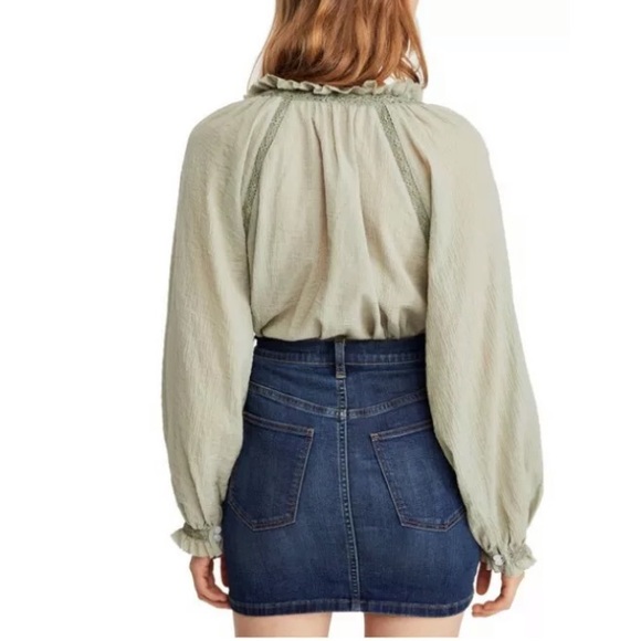 NEW Free People Sivan Embroidered Blouse - Picture 3 of 10